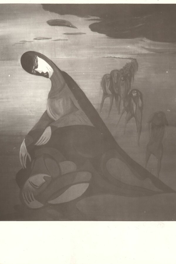 Richard Brun, Až bude po válce, 1940, olej na plátně